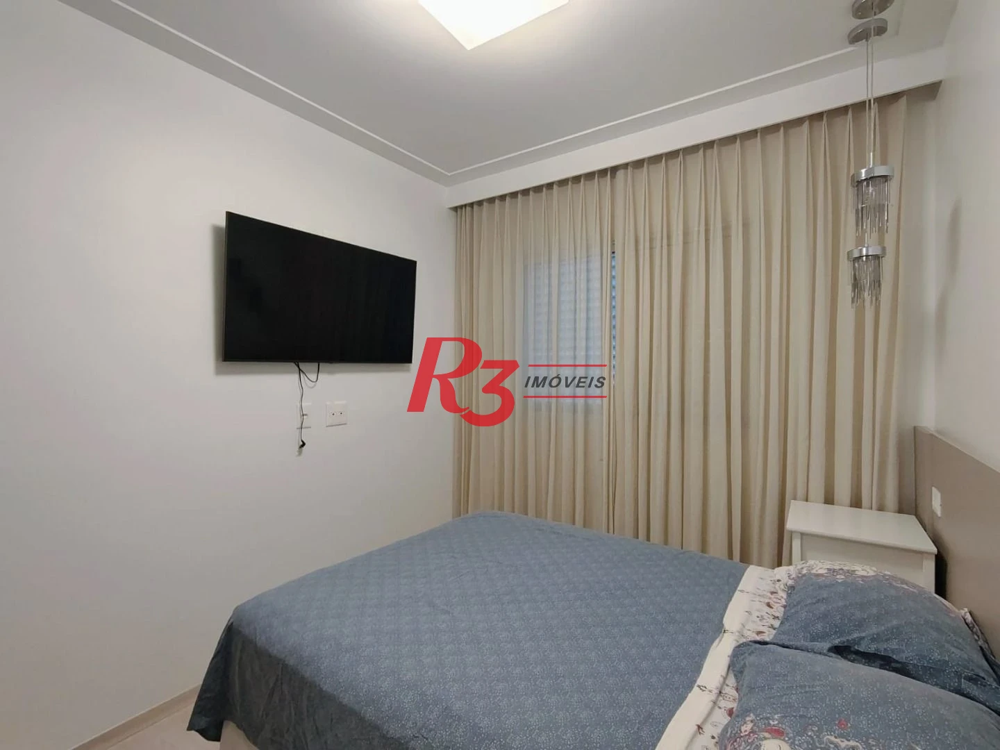 Apartamento com 3 dormitórios para alugar, 104 m² por R$ 14.500,00/mês - Gonzaga - Santos/SP