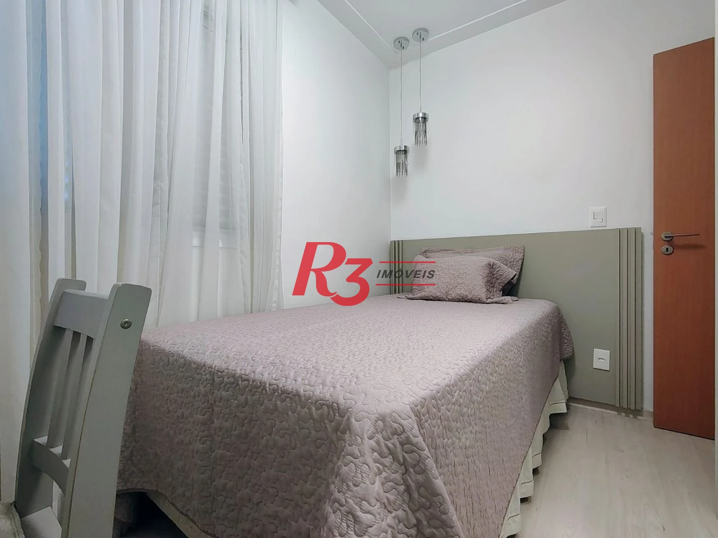 Apartamento com 3 dormitórios para alugar, 104 m² por R$ 14.500,00/mês - Gonzaga - Santos/SP