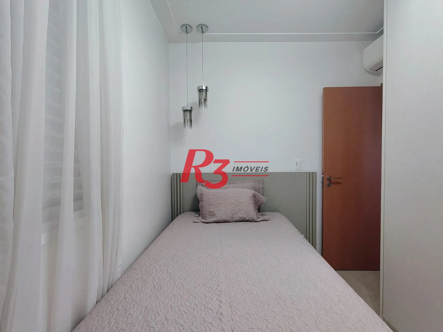 Apartamento com 3 dormitórios para alugar, 104 m² por R$ 14.500,00/mês - Gonzaga - Santos/SP