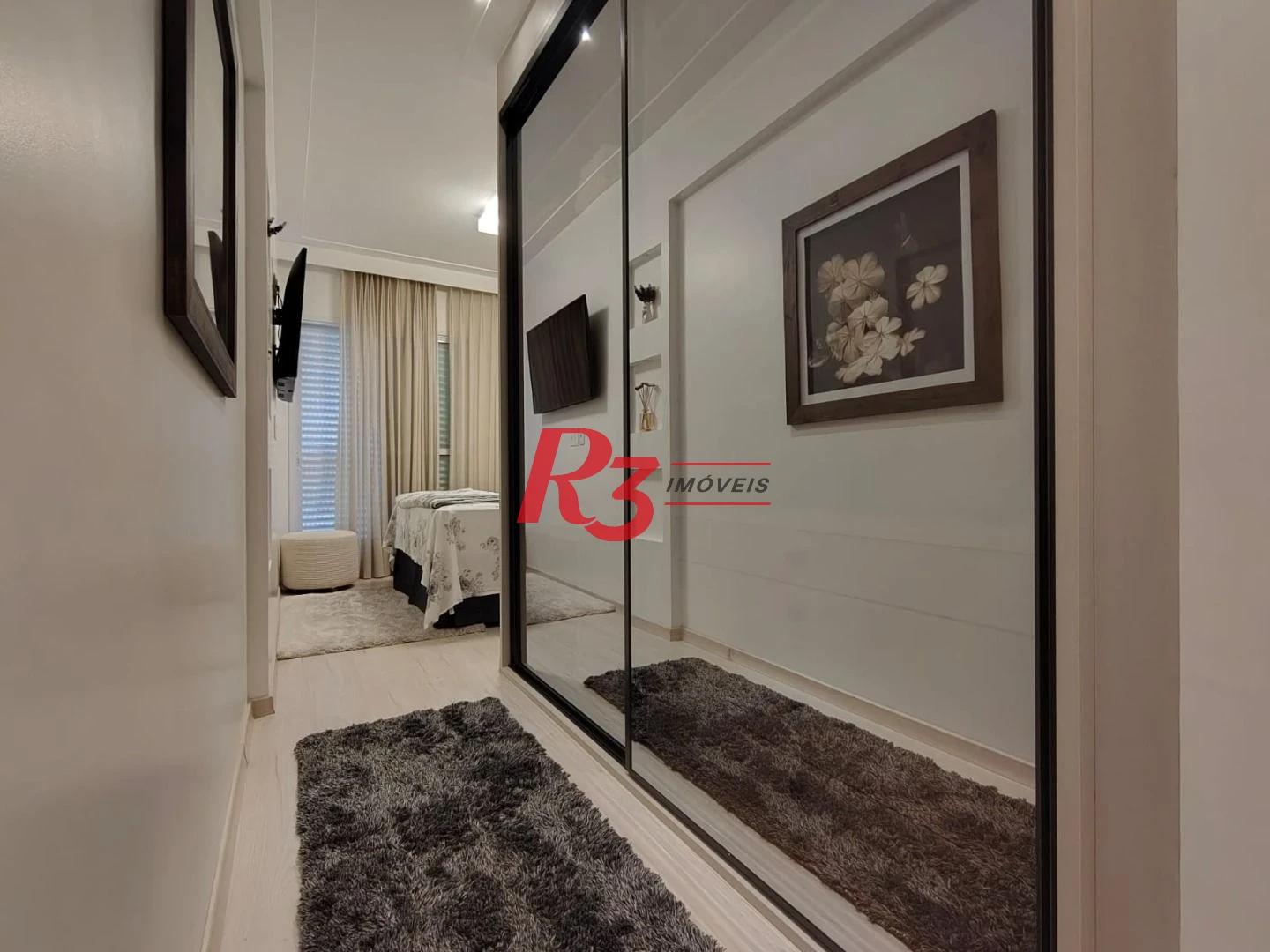 Apartamento com 3 dormitórios para alugar, 104 m² por R$ 14.500,00/mês - Gonzaga - Santos/SP
