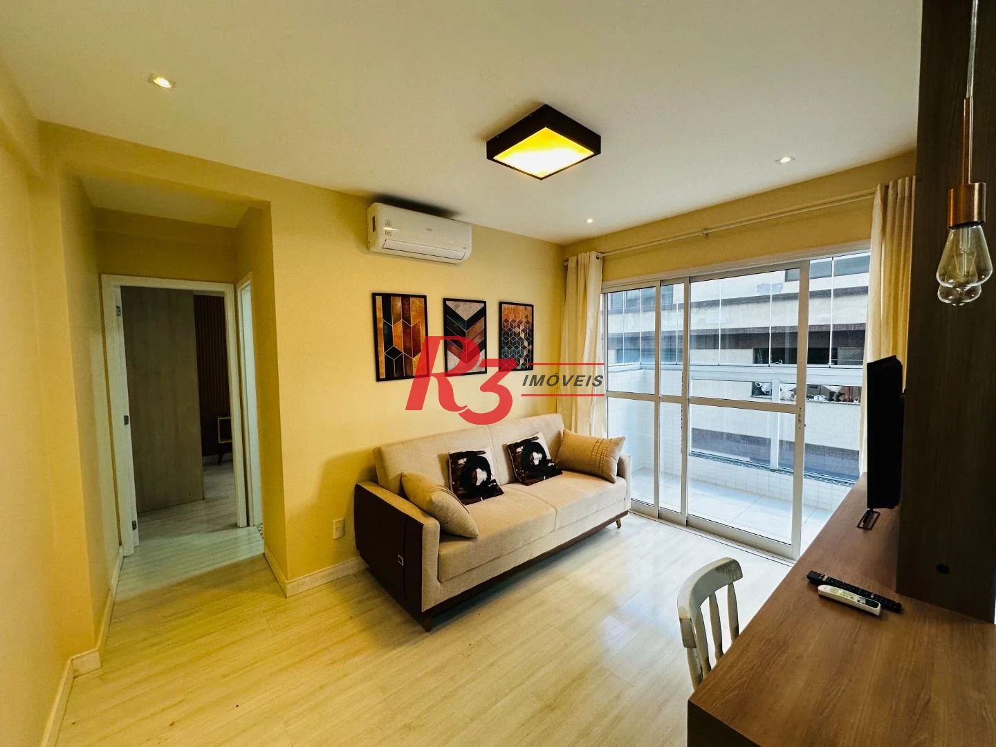 Apartamento com 1 dormitório, 44 m² - venda por R$ 650.000,00 ou aluguel por R$ 4.300,00/mês - Ponta da Praia - Santos/SP