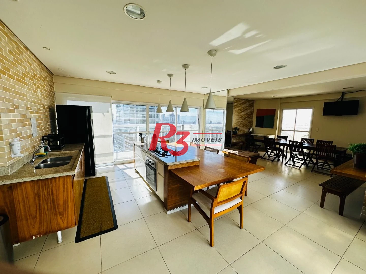 Apartamento com 1 dormitório, 44 m² - venda por R$ 650.000,00 ou aluguel por R$ 4.300,00/mês - Ponta da Praia - Santos/SP