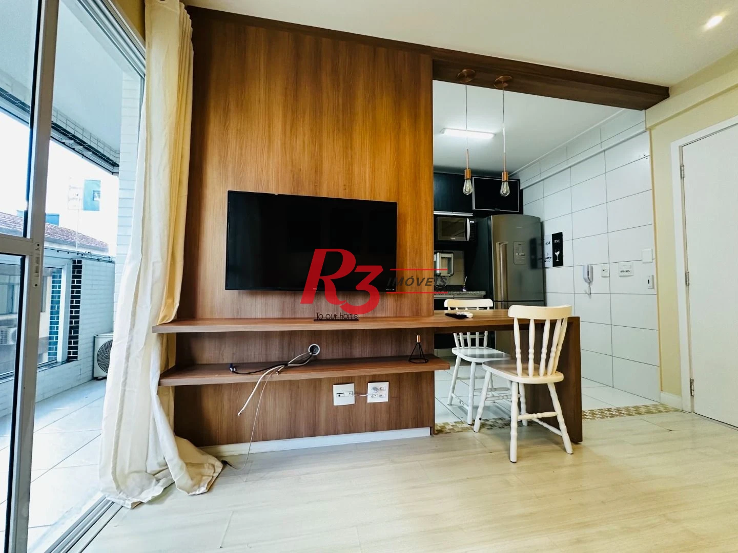 Apartamento com 1 dormitório, 44 m² - venda por R$ 650.000,00 ou aluguel por R$ 4.300,00/mês - Ponta da Praia - Santos/SP