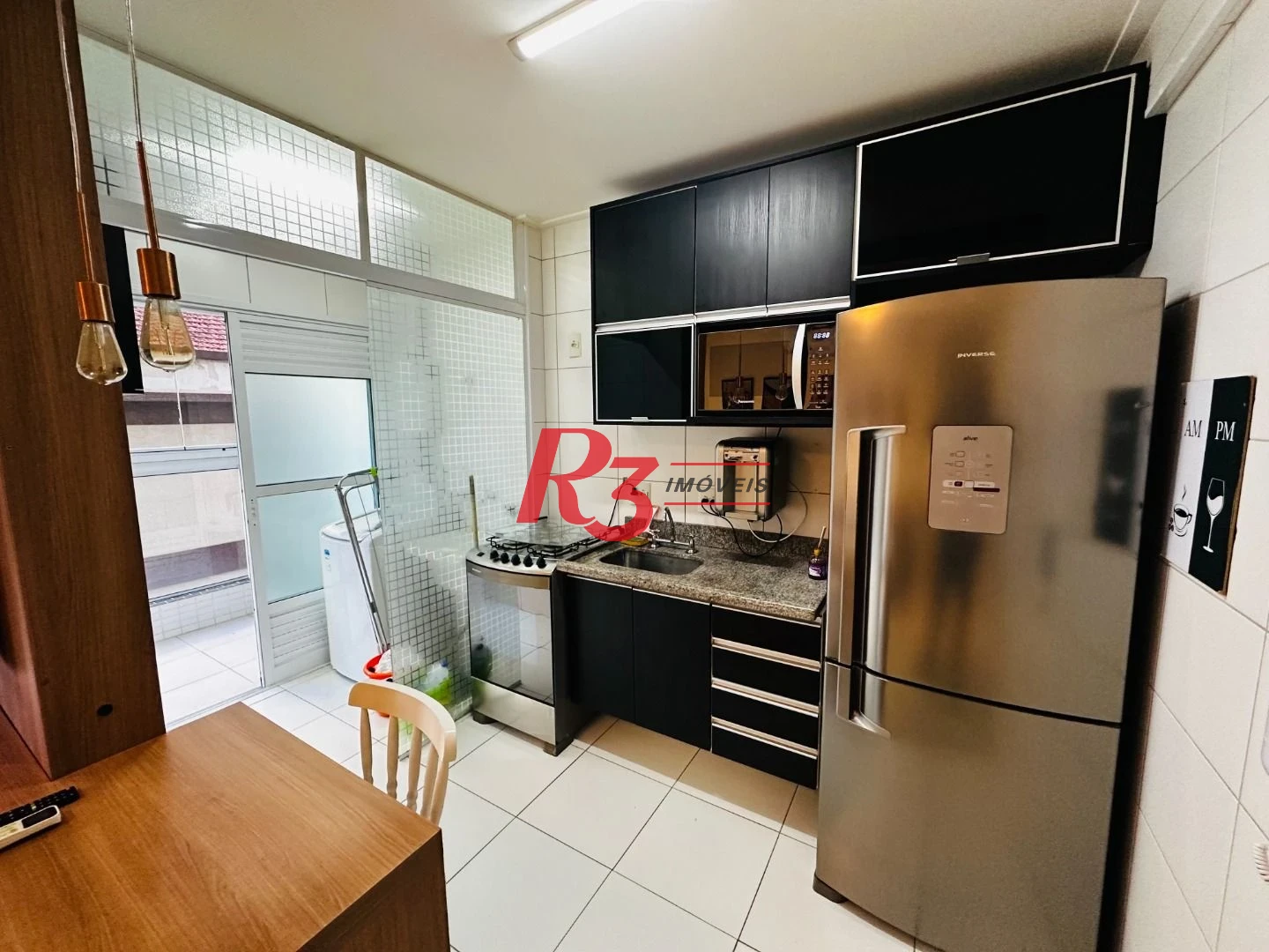 Apartamento com 1 dormitório, 44 m² - venda por R$ 650.000,00 ou aluguel por R$ 4.300,00/mês - Ponta da Praia - Santos/SP