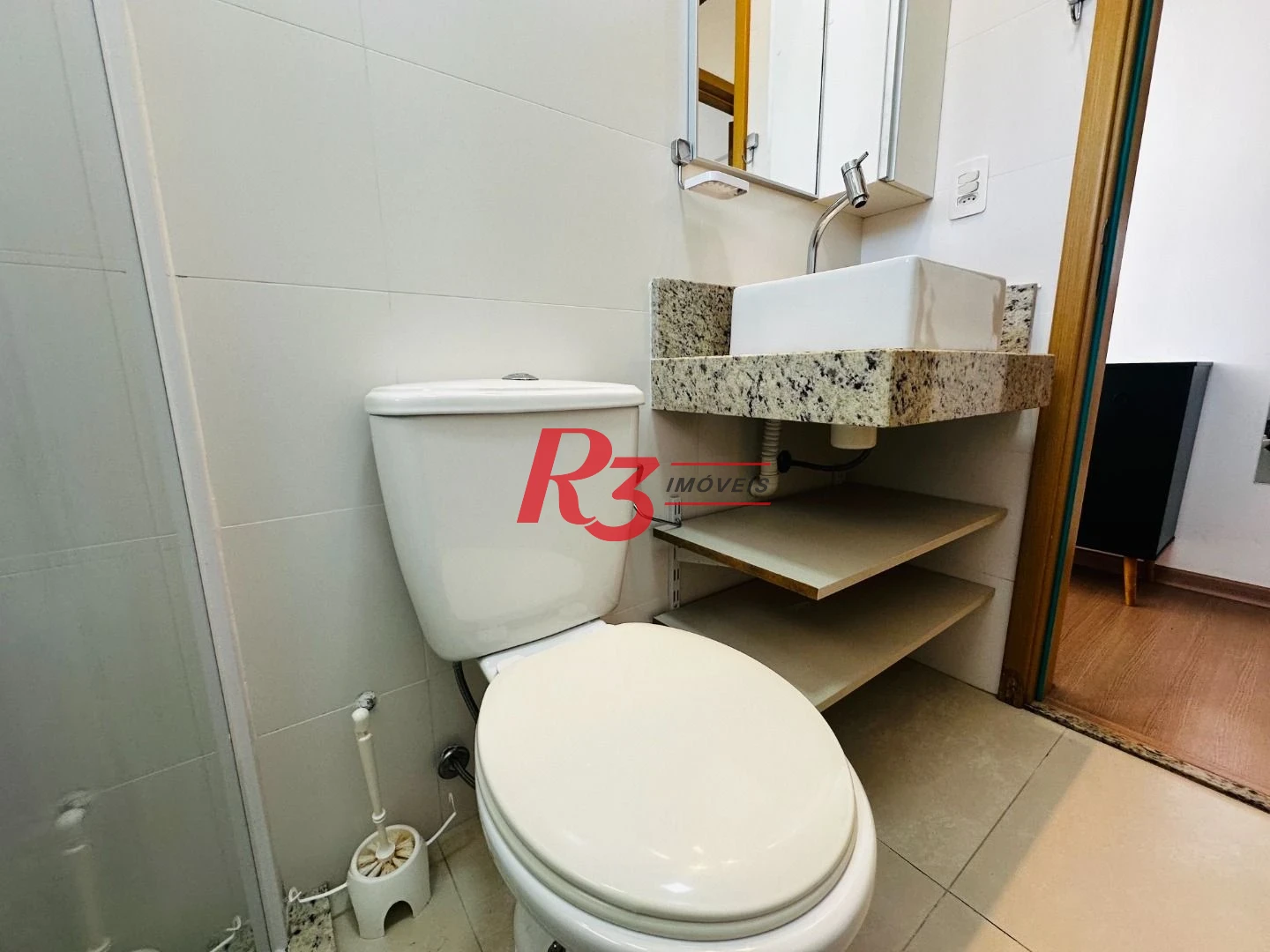 Apartamento com 1 dormitório para alugar, 45 m² por R$ 4.500,00/mês - Campo Grande - Santos/SP