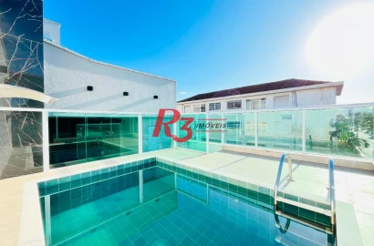 Casa com 3 dormitórios à venda, 176 m² por R$ 1.600.000,00 - Boqueirão - Santos/SP