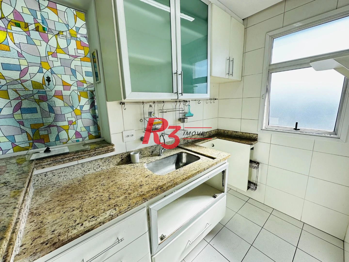 Apartamento com 1 dormitório à venda, 50 m² por R$ 520.000,00 - Gonzaga - Santos/SP