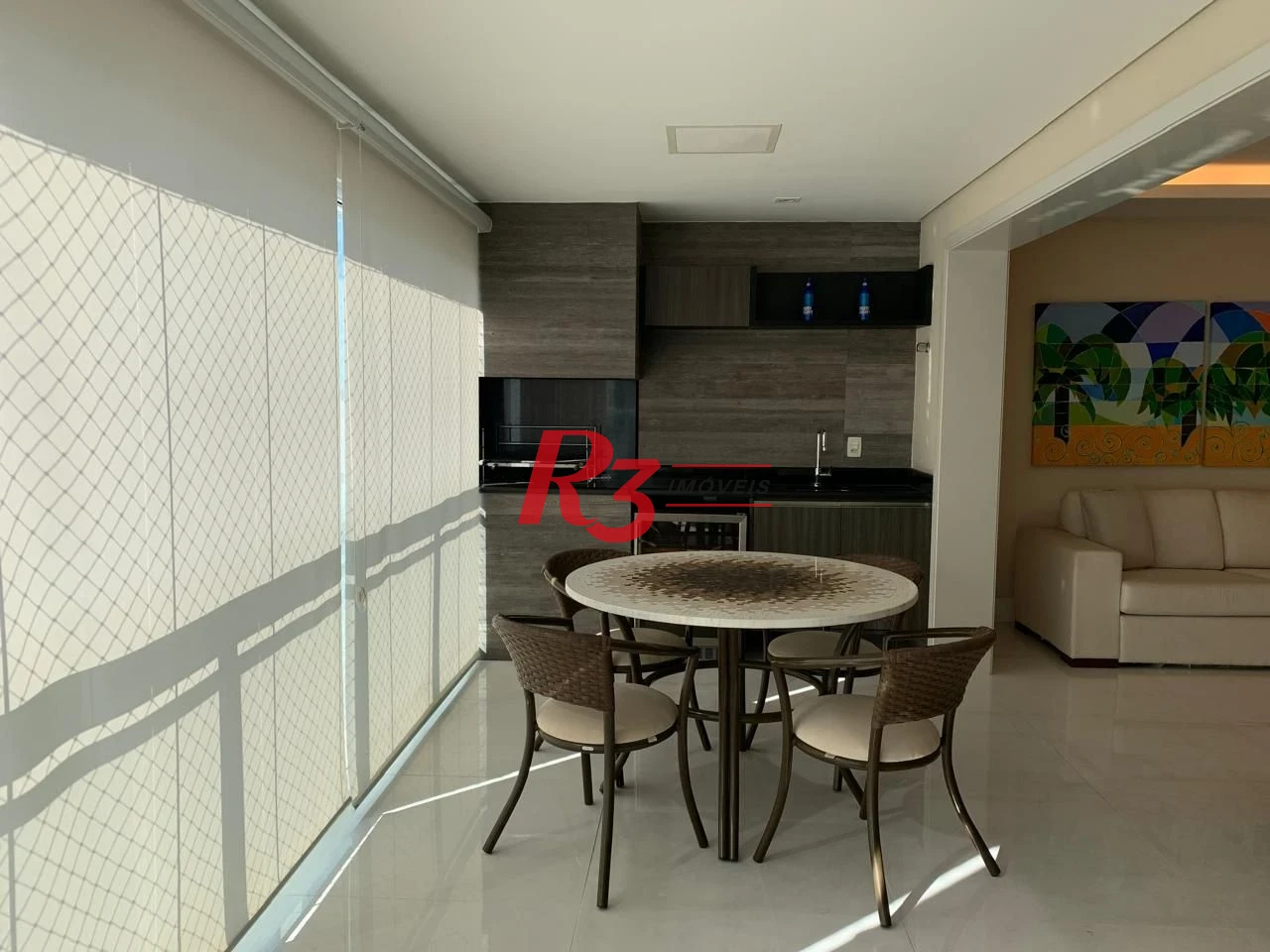 Apartamento com 3 dormitórios para alugar, 180 m² por R$ 22.900,00/mês - Gonzaga - Santos/SP
