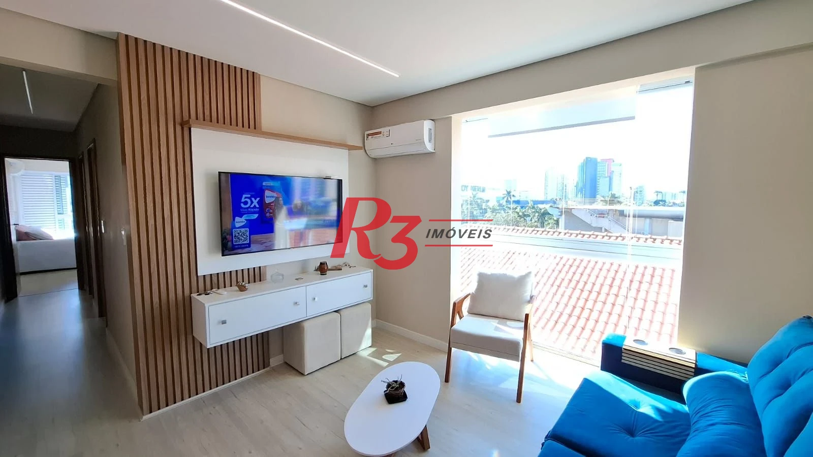 Apartamento com 2 dormitórios à venda, 54 m² por R$ 525.000,00 - Campo Grande - Santos/SP