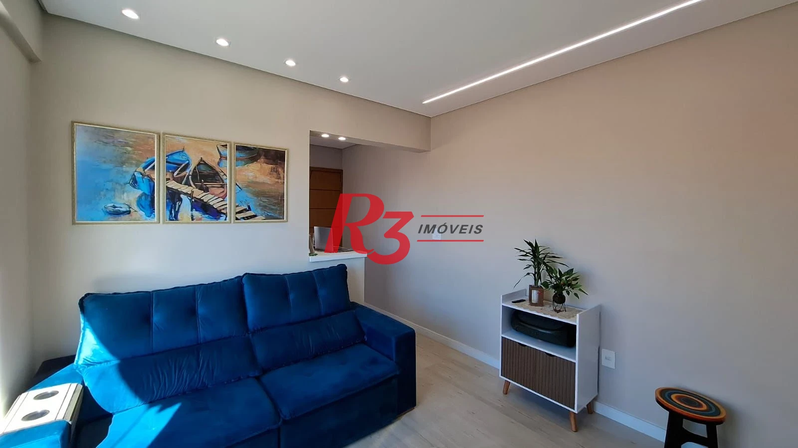 Apartamento com 2 dormitórios à venda, 54 m² por R$ 525.000,00 - Campo Grande - Santos/SP
