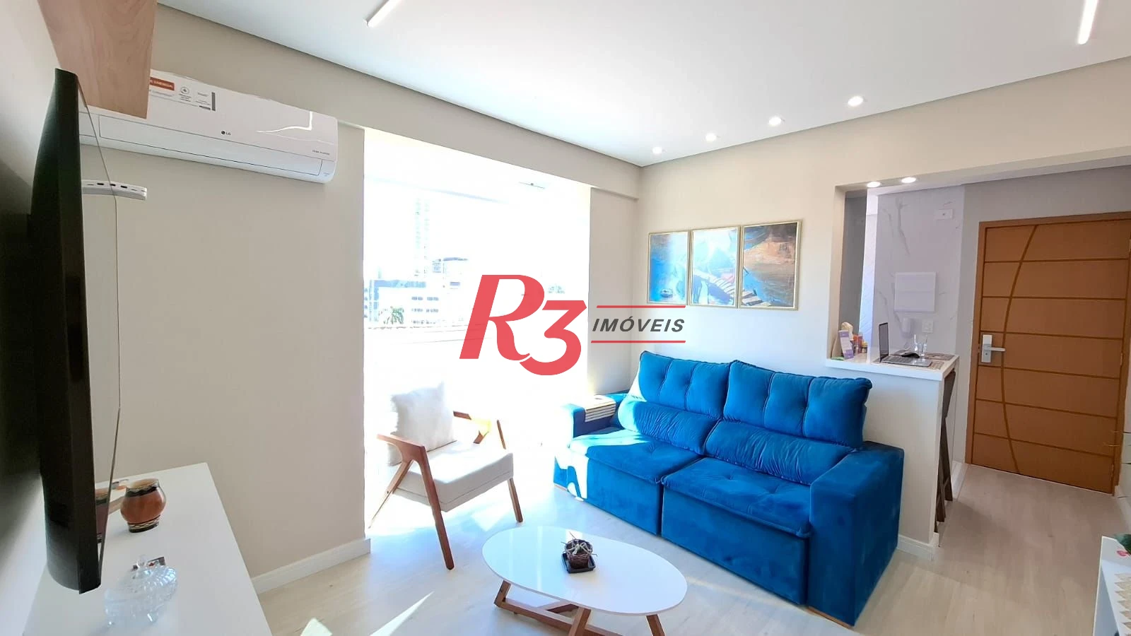 Apartamento com 2 dormitórios à venda, 54 m² por R$ 525.000,00 - Campo Grande - Santos/SP