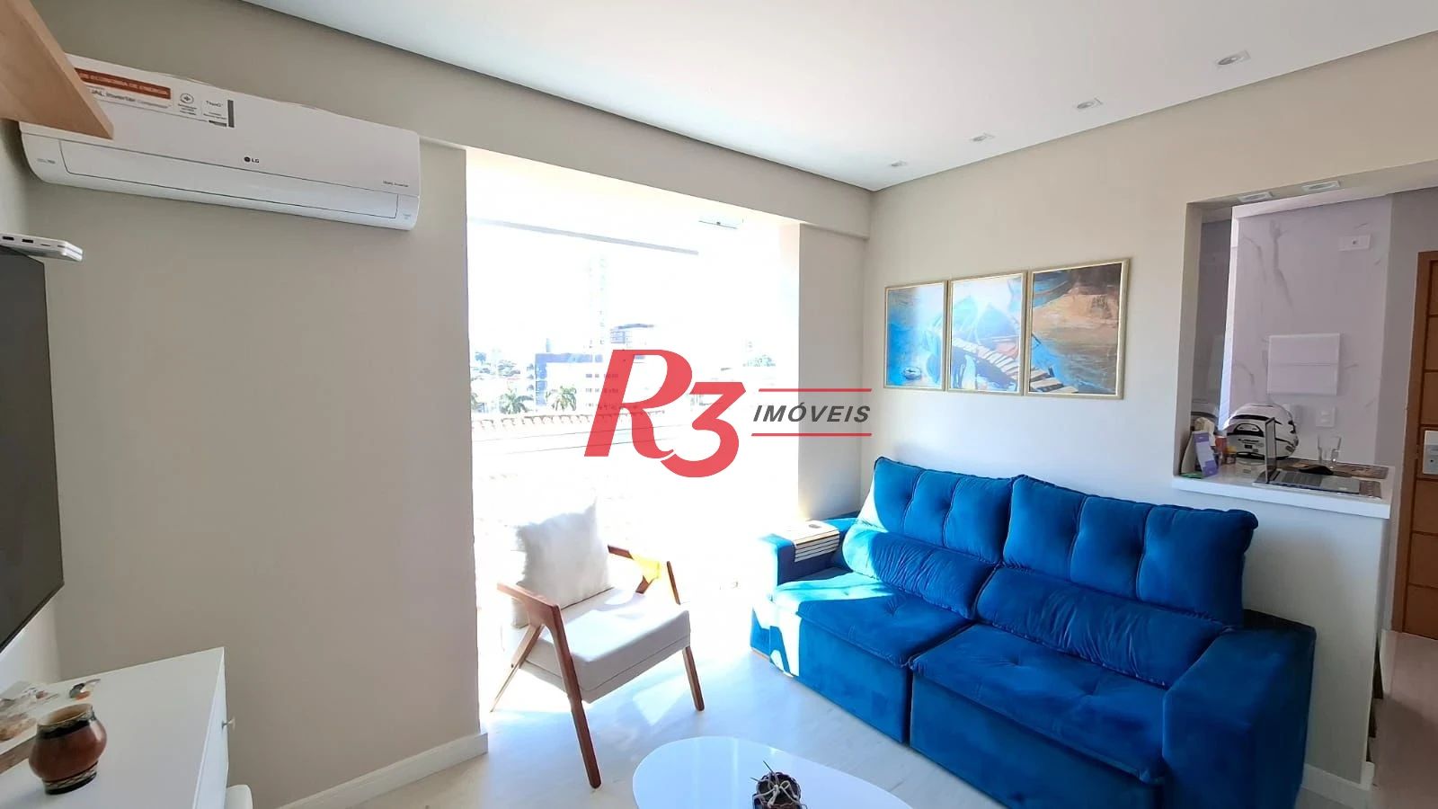 Apartamento com 2 dormitórios à venda, 54 m² por R$ 525.000,00 - Campo Grande - Santos/SP