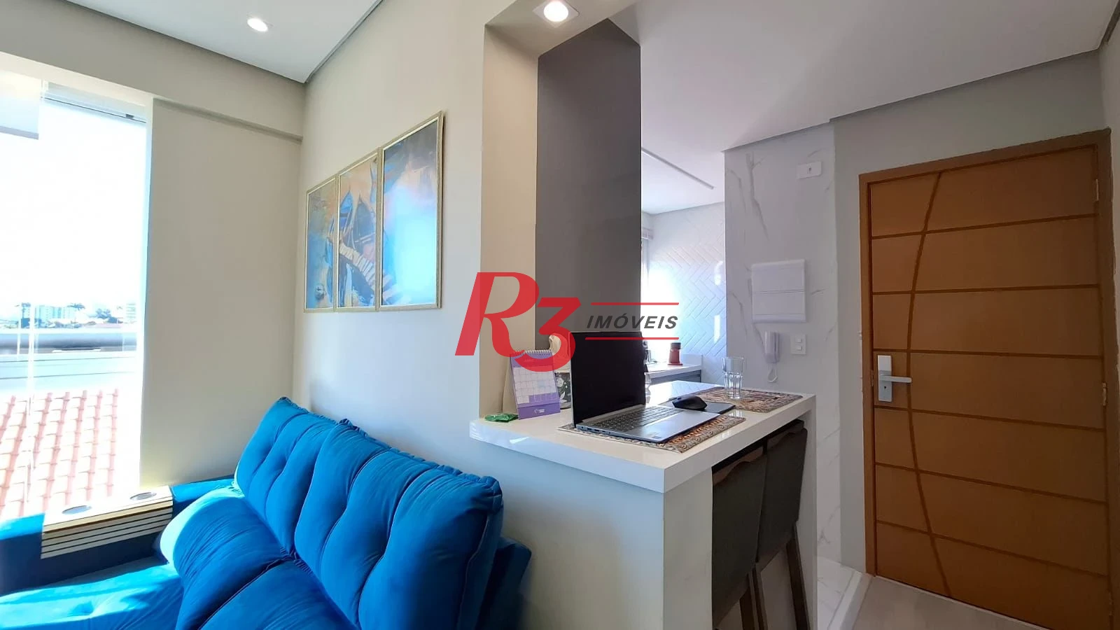 Apartamento com 2 dormitórios à venda, 54 m² por R$ 525.000,00 - Campo Grande - Santos/SP