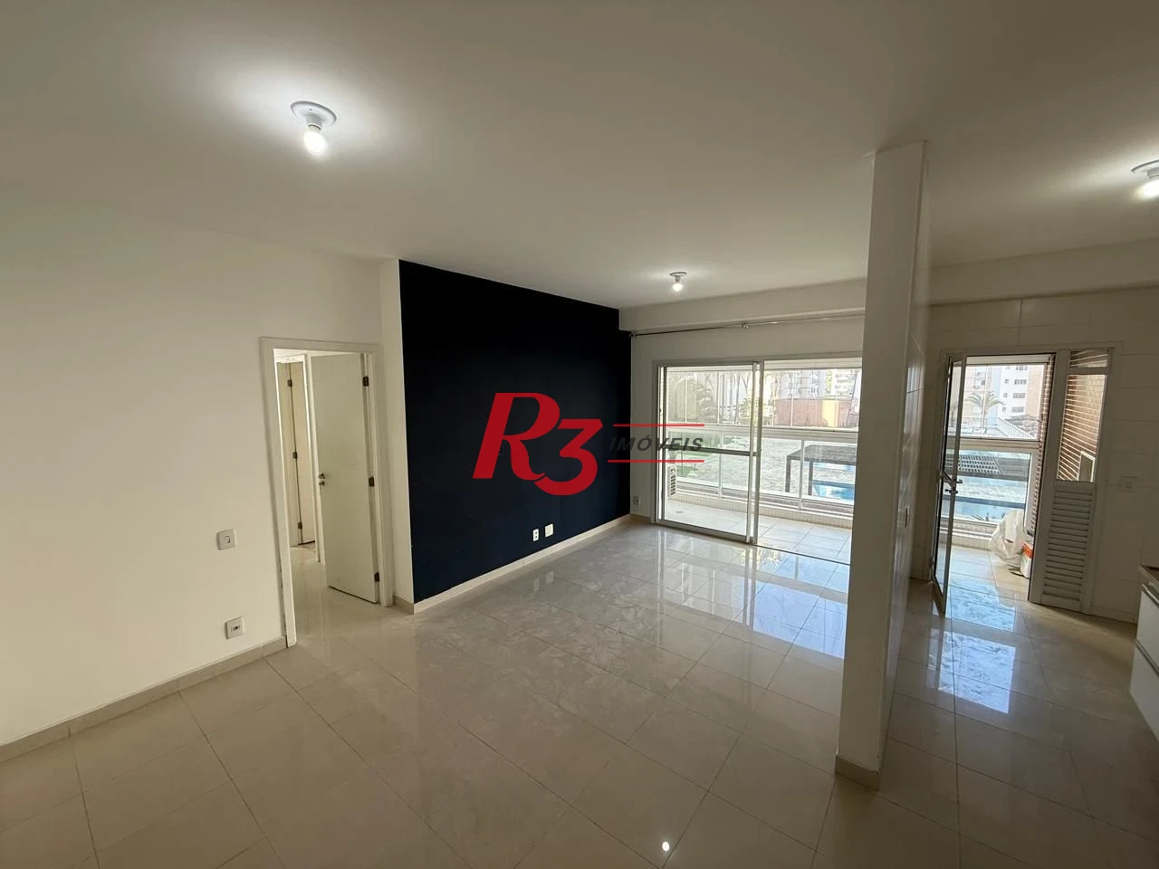 Apartamento com 3 dormitórios para alugar, 101 m² por R$ 6.500,00/mês - José Menino - Santos/SP