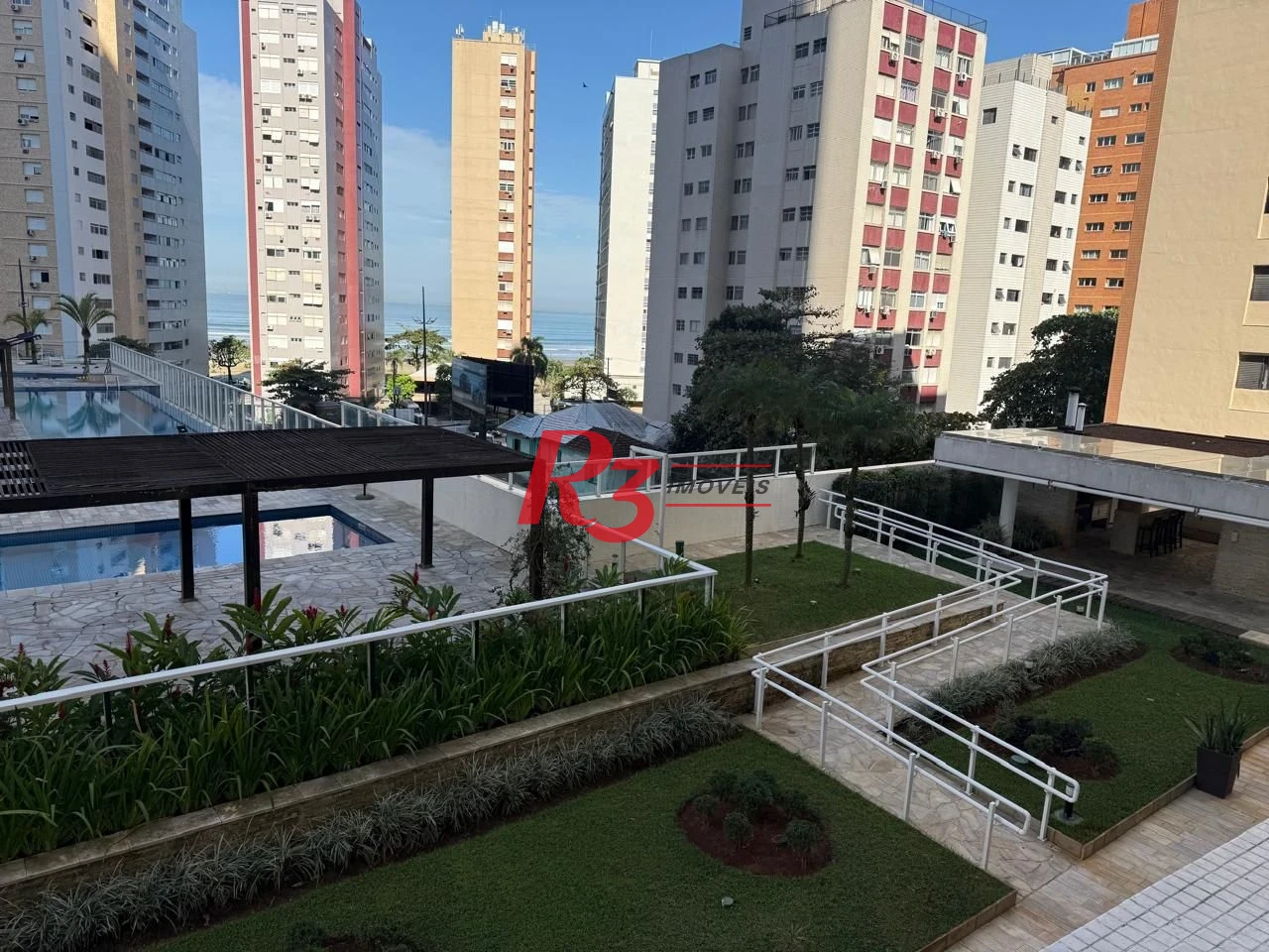 Apartamento com 3 dormitórios para alugar, 101 m² por R$ 6.500,00/mês - José Menino - Santos/SP
