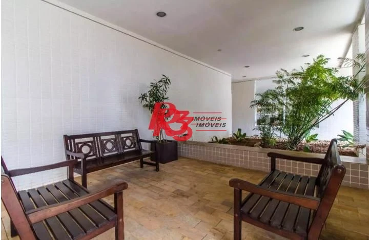 Apartamento com 3 dormitórios para alugar, 101 m² por R$ 6.500,00/mês - José Menino - Santos/SP
