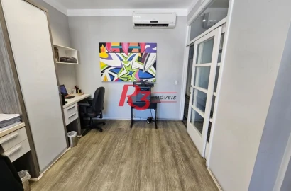 Andar Corporativo à venda, 306 m² por R$ 1.300.000,00 - Vila Matias - Santos/SP