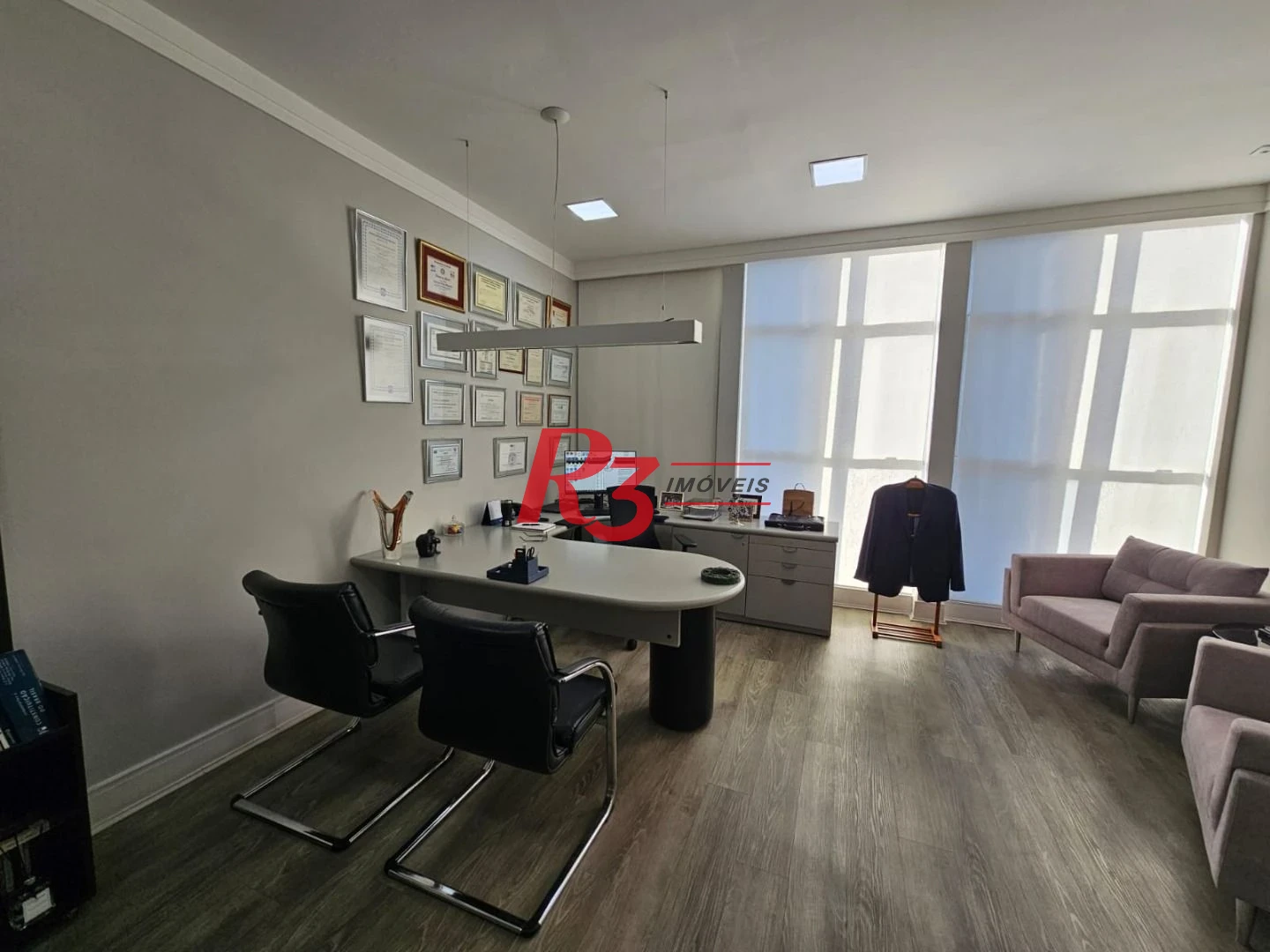 Andar Corporativo à venda, 306 m² por R$ 1.300.000,00 - Vila Matias - Santos/SP
