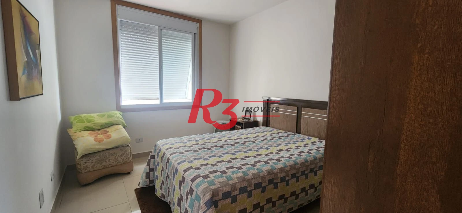 Apartamento com 1 dormitório à venda, 74 m² por R$ 370.000,00 - Embaré - Santos/SP