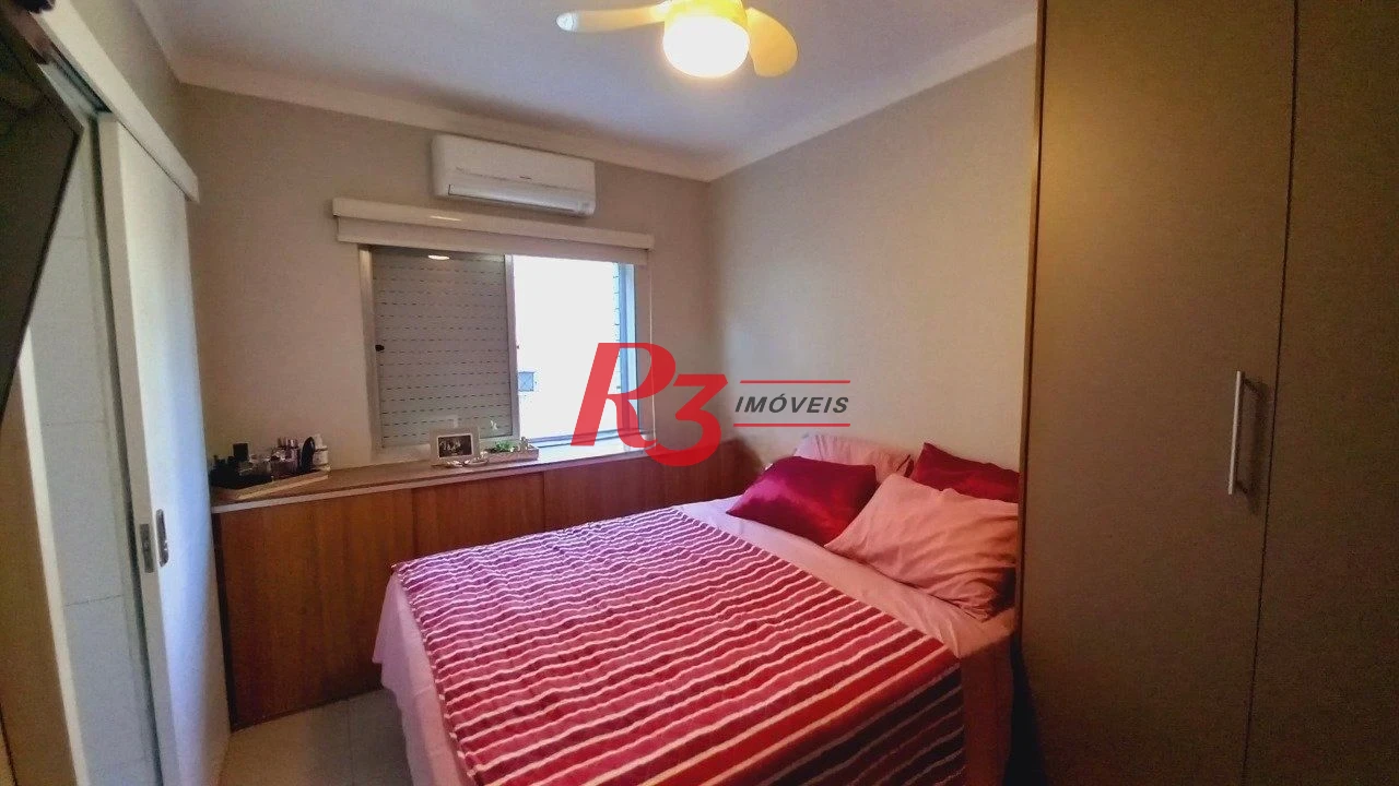 Apartamento com 3 dormitórios à venda, 118 m² por R$ 799.000,00 - Campo Grande - Santos/SP