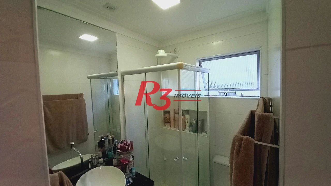 Apartamento com 3 dormitórios à venda, 118 m² por R$ 799.000,00 - Campo Grande - Santos/SP