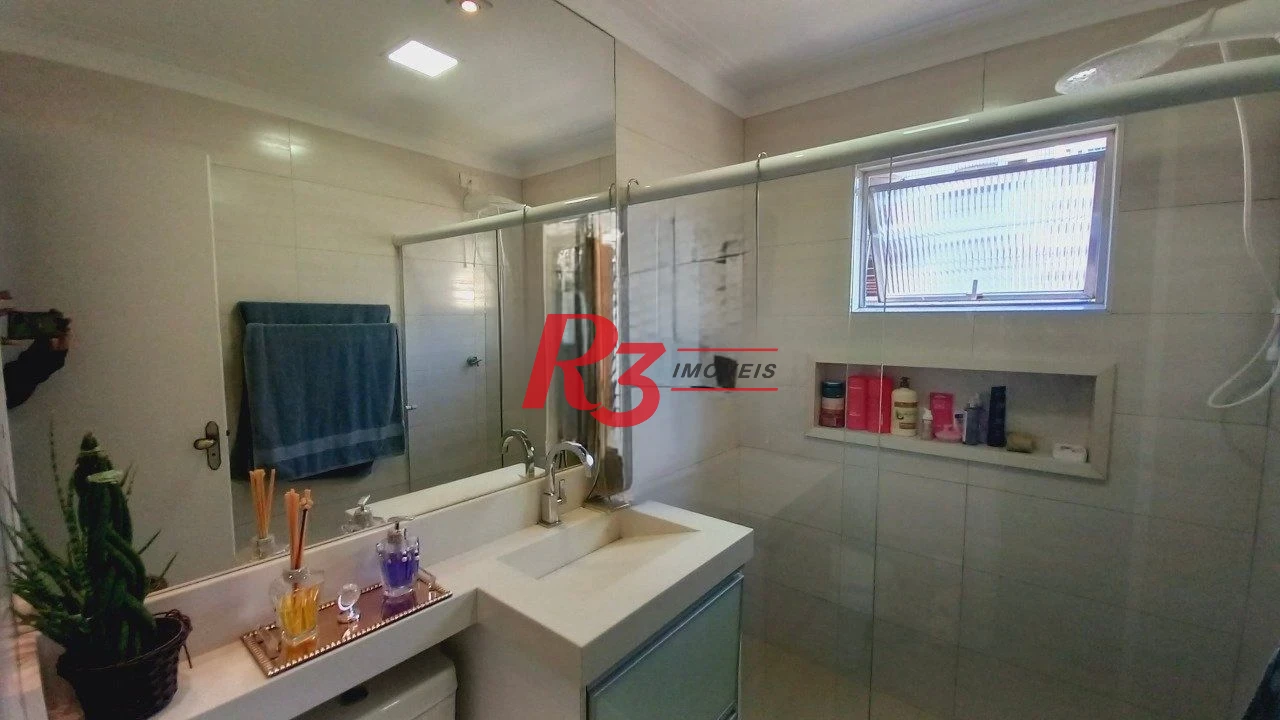 Apartamento com 3 dormitórios à venda, 118 m² por R$ 799.000,00 - Campo Grande - Santos/SP