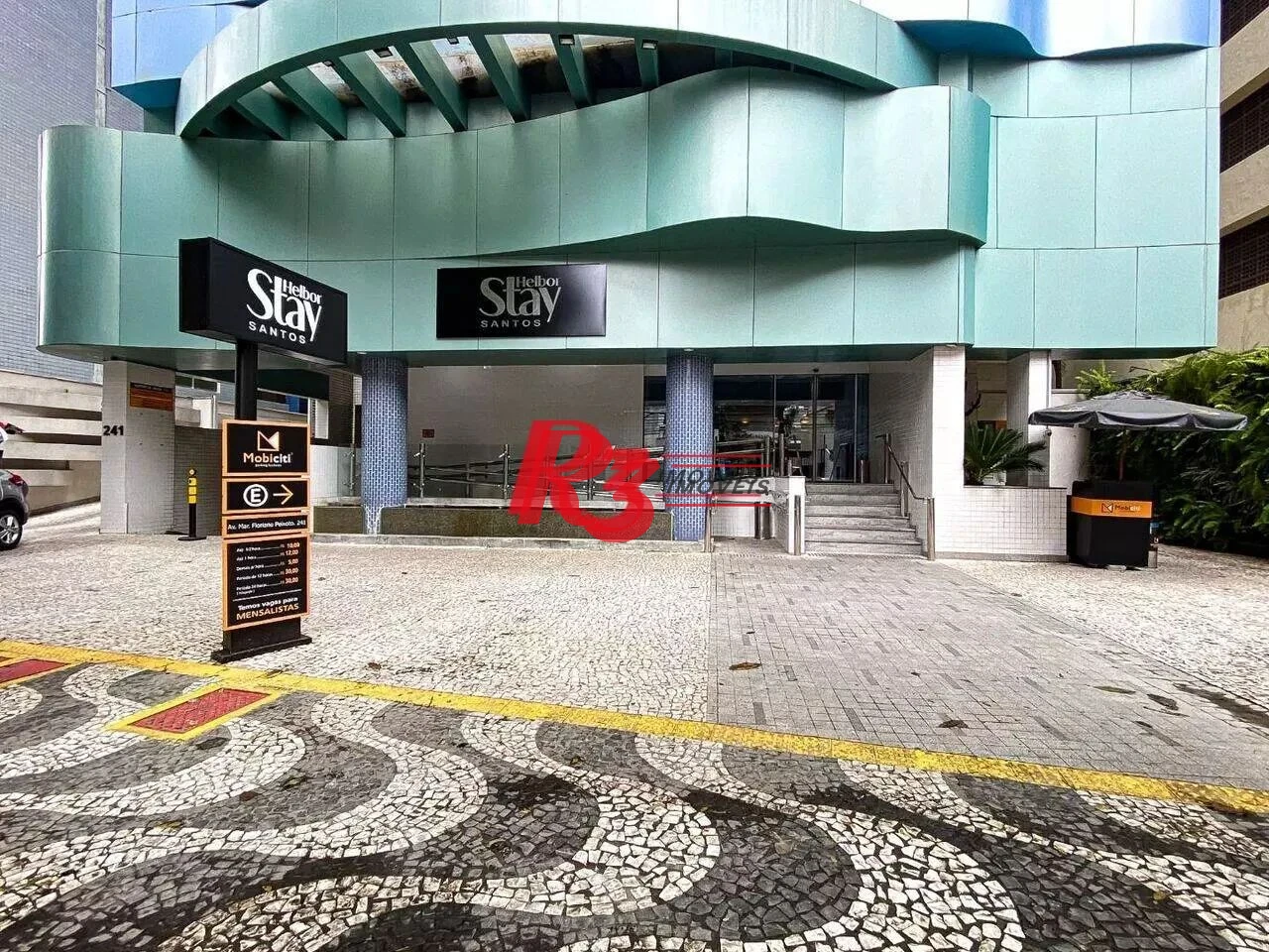Flat com 1 dormitório à venda, 25 m² por R$ 350.000,00 - Gonzaga - Santos/SP