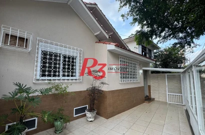 Casa com 4 dormitórios para alugar, 100 m² por R$ 4.700,00/mês - Encruzilhada - Santos/SP