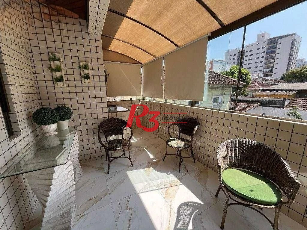 Casa com 4 dormitórios à venda, 173 m² por R$ 1.400.000,00 - Campo Grande - Santos/SP