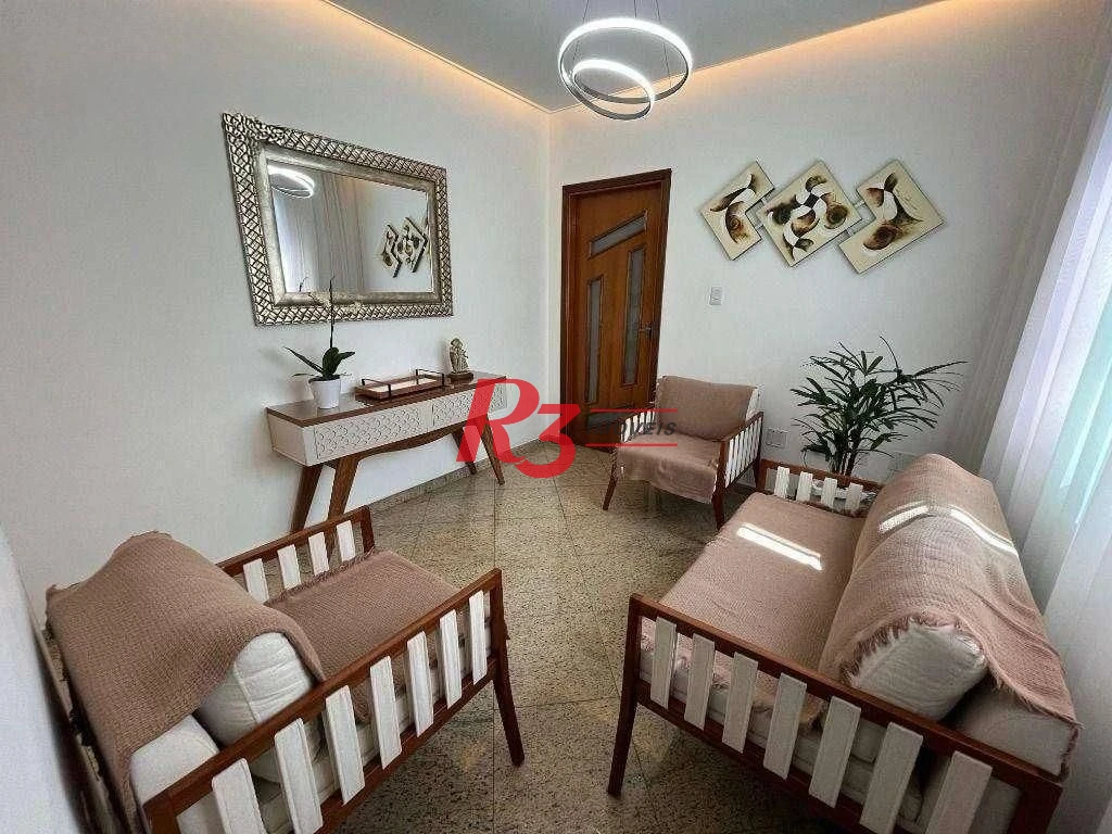 Casa com 4 dormitórios à venda, 173 m² por R$ 1.400.000,00 - Campo Grande - Santos/SP