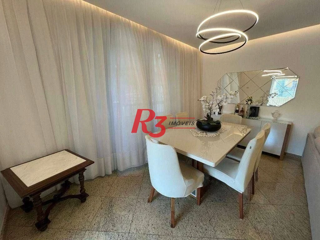 Casa com 4 dormitórios à venda, 173 m² por R$ 1.400.000,00 - Campo Grande - Santos/SP