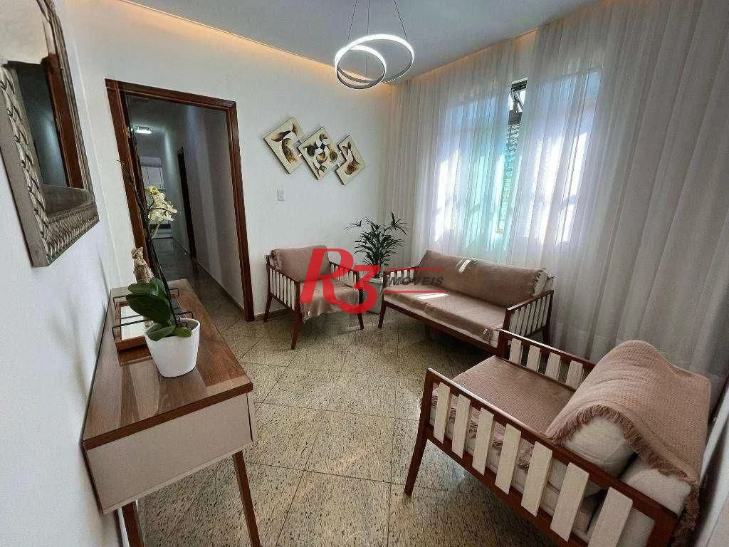 Casa com 4 dormitórios à venda, 173 m² por R$ 1.400.000,00 - Campo Grande - Santos/SP