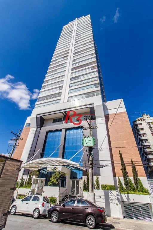 Apartamento com 3 dormitórios à venda, 129 m² por R$ 1.800.000,00 - Aparecida - Santos/SP