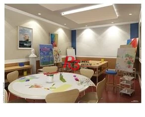Apartamento com 3 dormitórios à venda, 129 m² por R$ 1.800.000,00 - Aparecida - Santos/SP