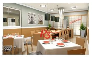 Apartamento com 3 dormitórios à venda, 129 m² por R$ 1.800.000,00 - Aparecida - Santos/SP