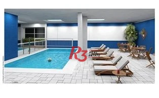 Apartamento com 3 dormitórios à venda, 129 m² por R$ 1.800.000,00 - Aparecida - Santos/SP