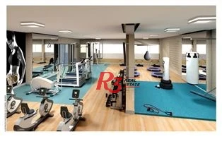 Apartamento com 3 dormitórios à venda, 129 m² por R$ 1.800.000,00 - Aparecida - Santos/SP