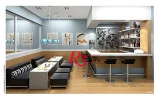 Apartamento com 3 dormitórios à venda, 129 m² por R$ 1.800.000,00 - Aparecida - Santos/SP