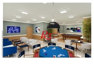 Apartamento com 3 dormitórios à venda, 129 m² por R$ 1.800.000,00 - Aparecida - Santos/SP