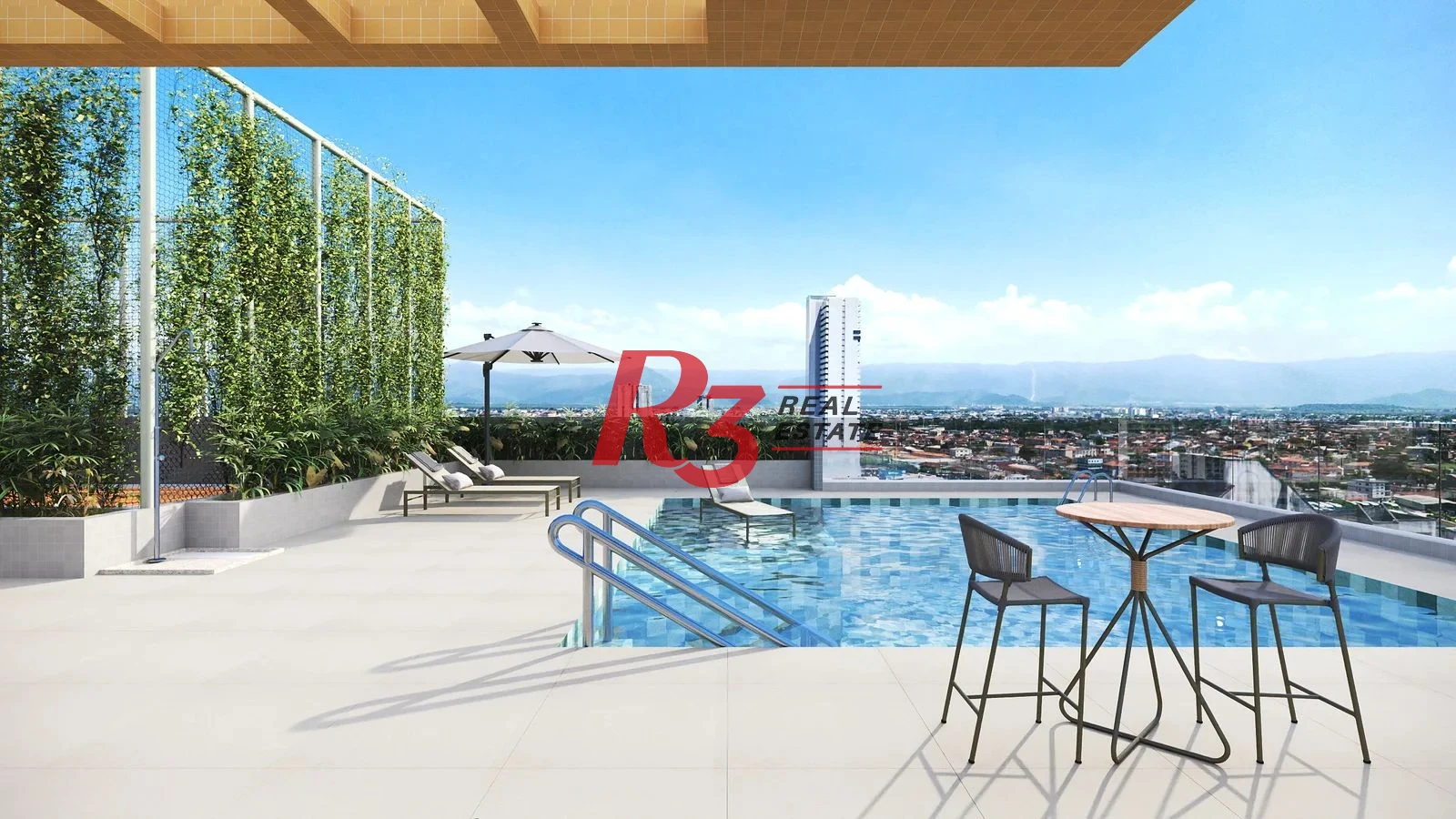 Apartamento novo, com 1 quarto, à venda, 48 m²  1 vaga - Centro - São Vicente/SP