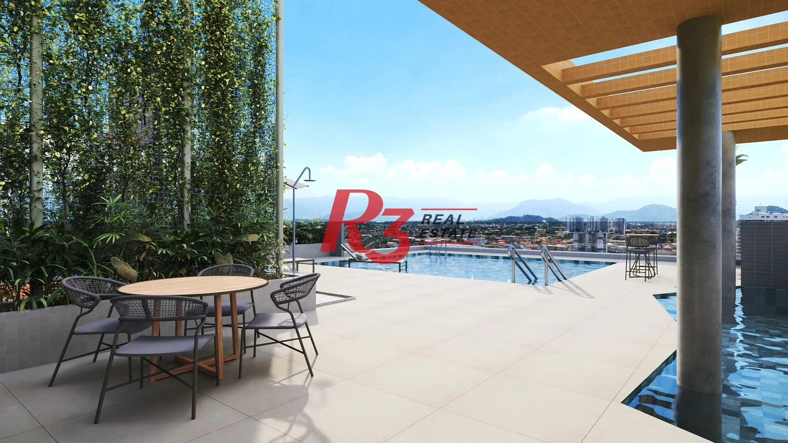 Apartamento novo, com 1 quarto, à venda, 48 m²  1 vaga - Centro - São Vicente/SP