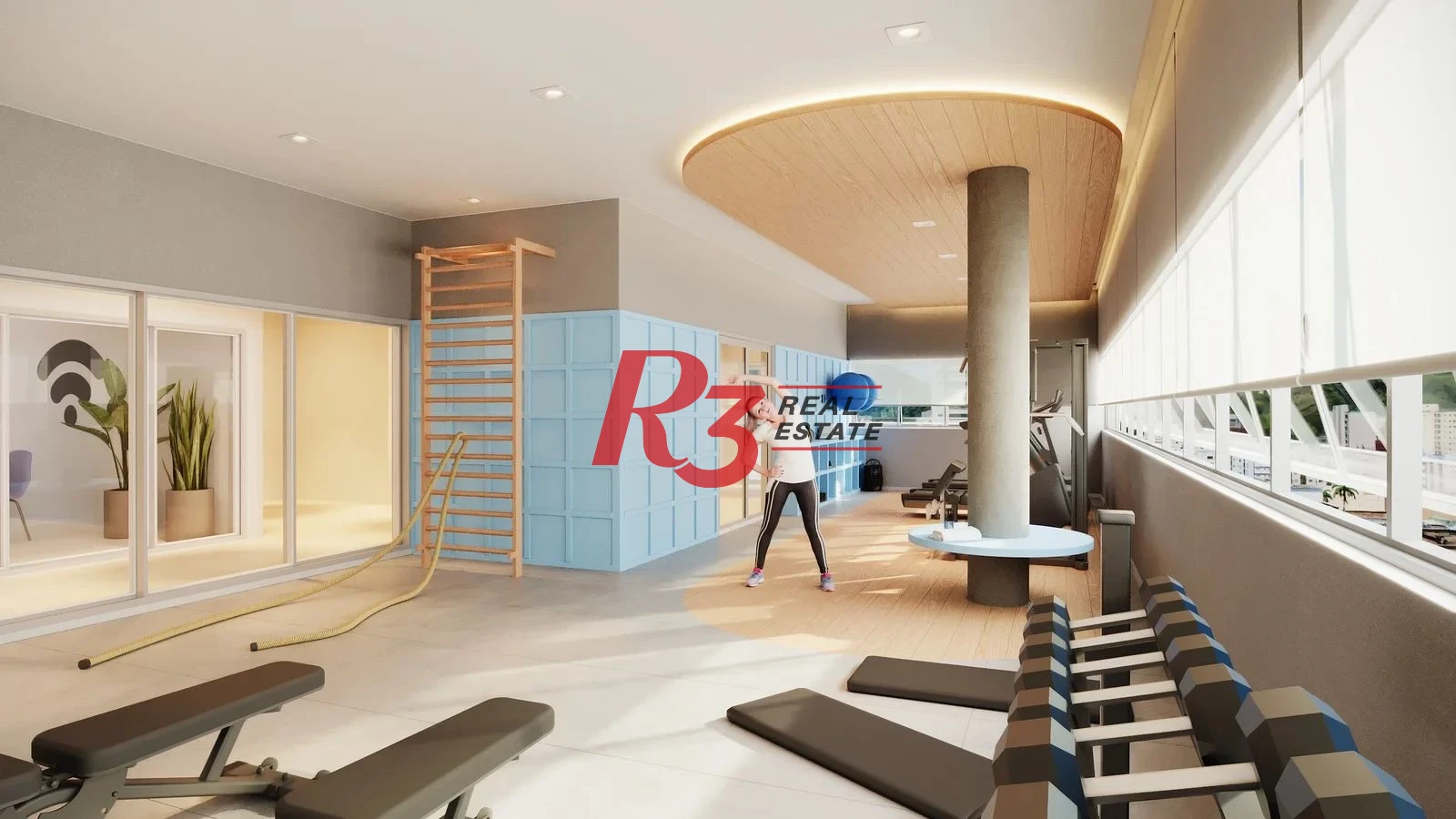 Apartamento novo, com 1 quarto, à venda, 48 m²  1 vaga - Centro - São Vicente/SP