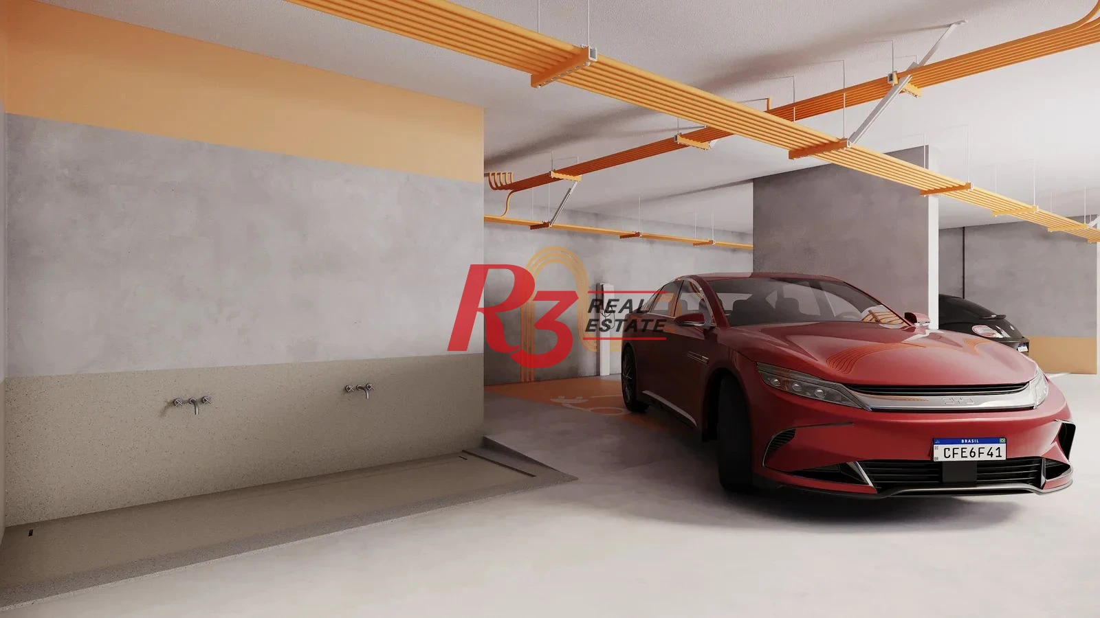 Apartamento novo, com 1 quarto, à venda, 48 m²  1 vaga - Centro - São Vicente/SP