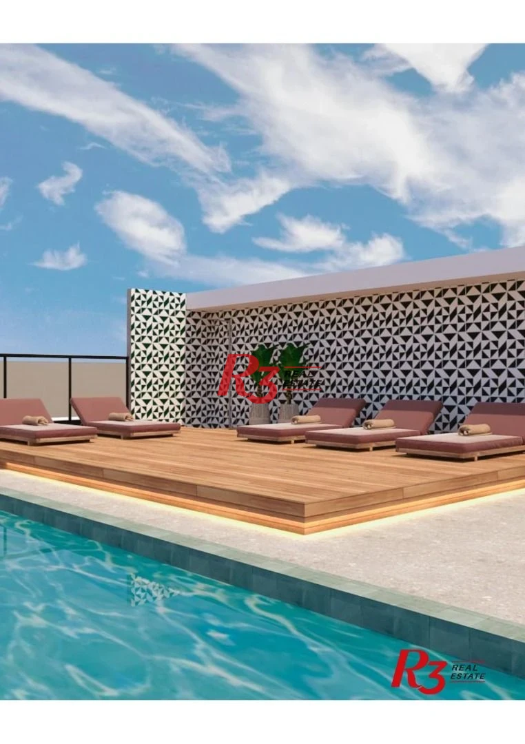 Apartamento com 1 dormitório à venda, 39 m² por R$ 428.000 - José Menino - Santos/SP