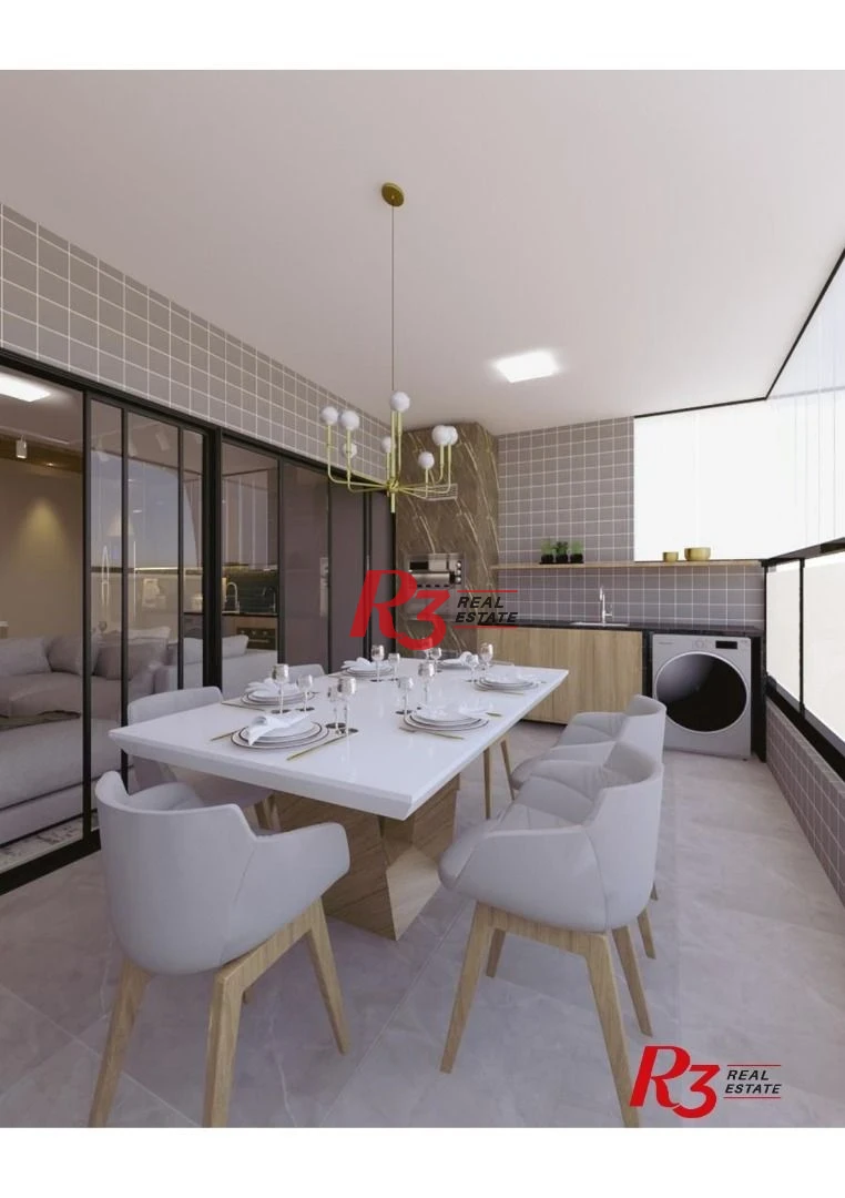 Apartamento com 1 dormitório à venda, 39 m² por R$ 428.000 - José Menino - Santos/SP