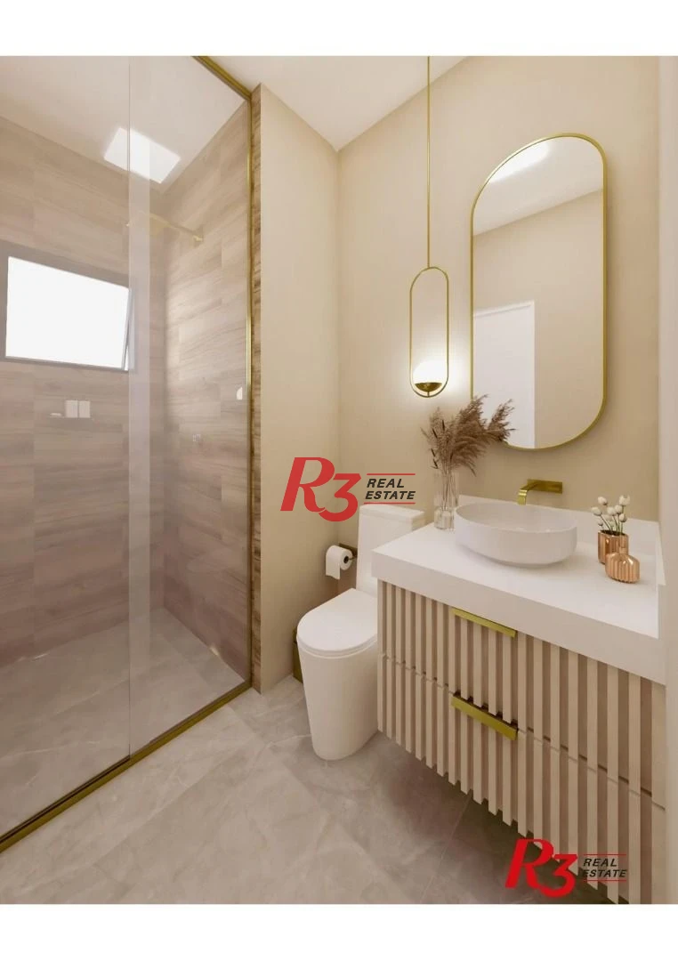 Apartamento com 1 dormitório à venda, 39 m² por R$ 428.000 - José Menino - Santos/SP