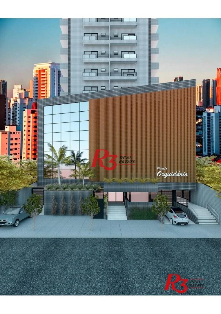 Apartamento com 1 dormitório à venda, 39 m² por R$ 428.000 - José Menino - Santos/SP