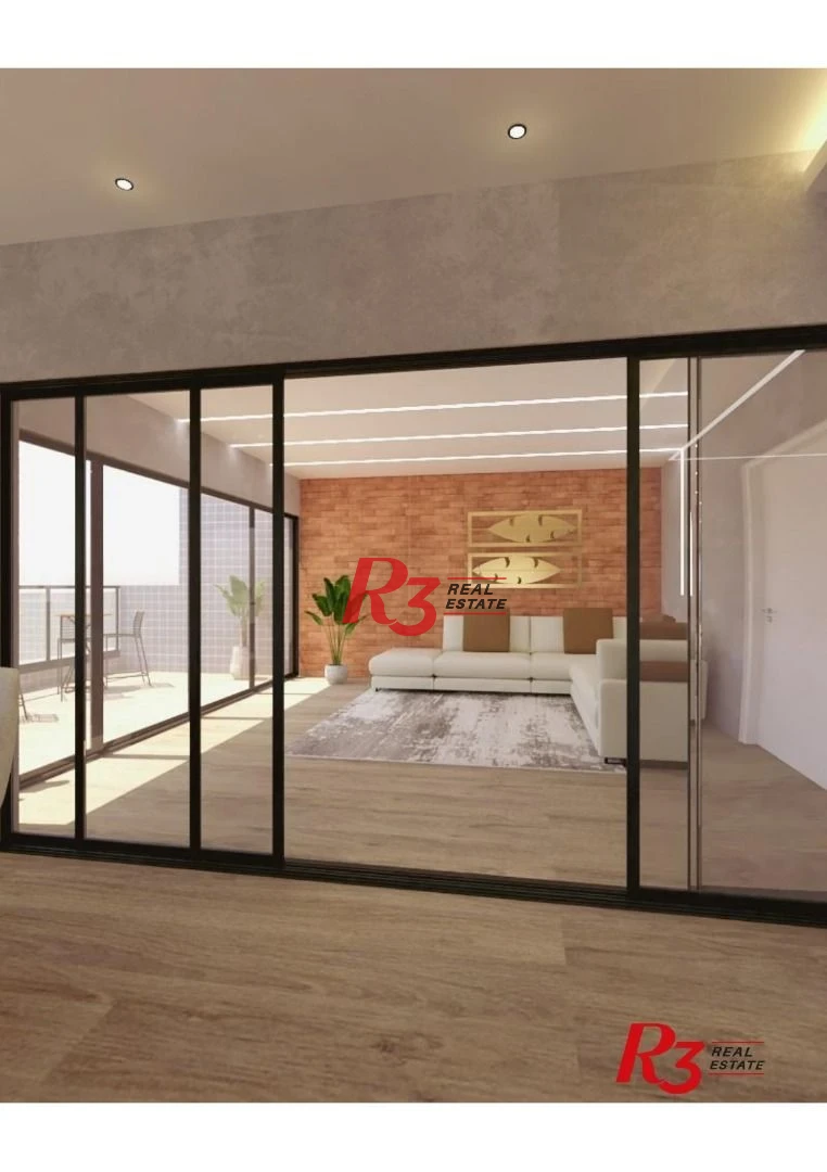 Apartamento com 1 dormitório à venda, 39 m² por R$ 428.000 - José Menino - Santos/SP