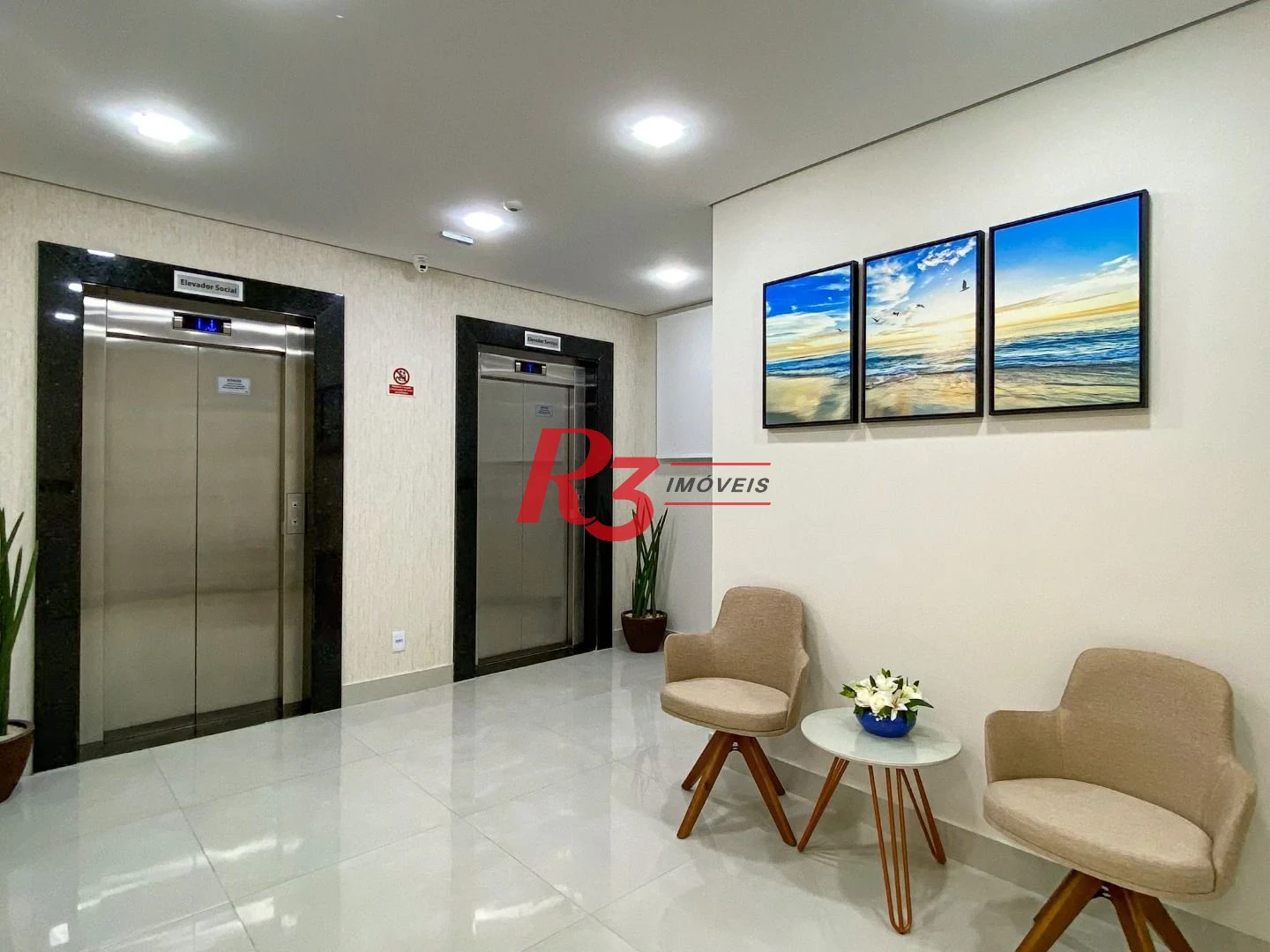 Cobertura com 3 suítes à venda, 166 m² por R$ 4.500.000 - Embaré - Santos/SP