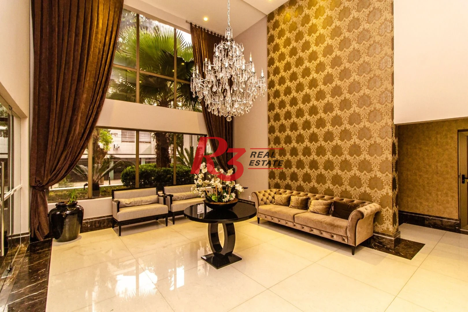 Apartamento com 3 dormitórios à venda, 171 m² por R$ 2.200.000,00 - Embaré - Santos/SP
